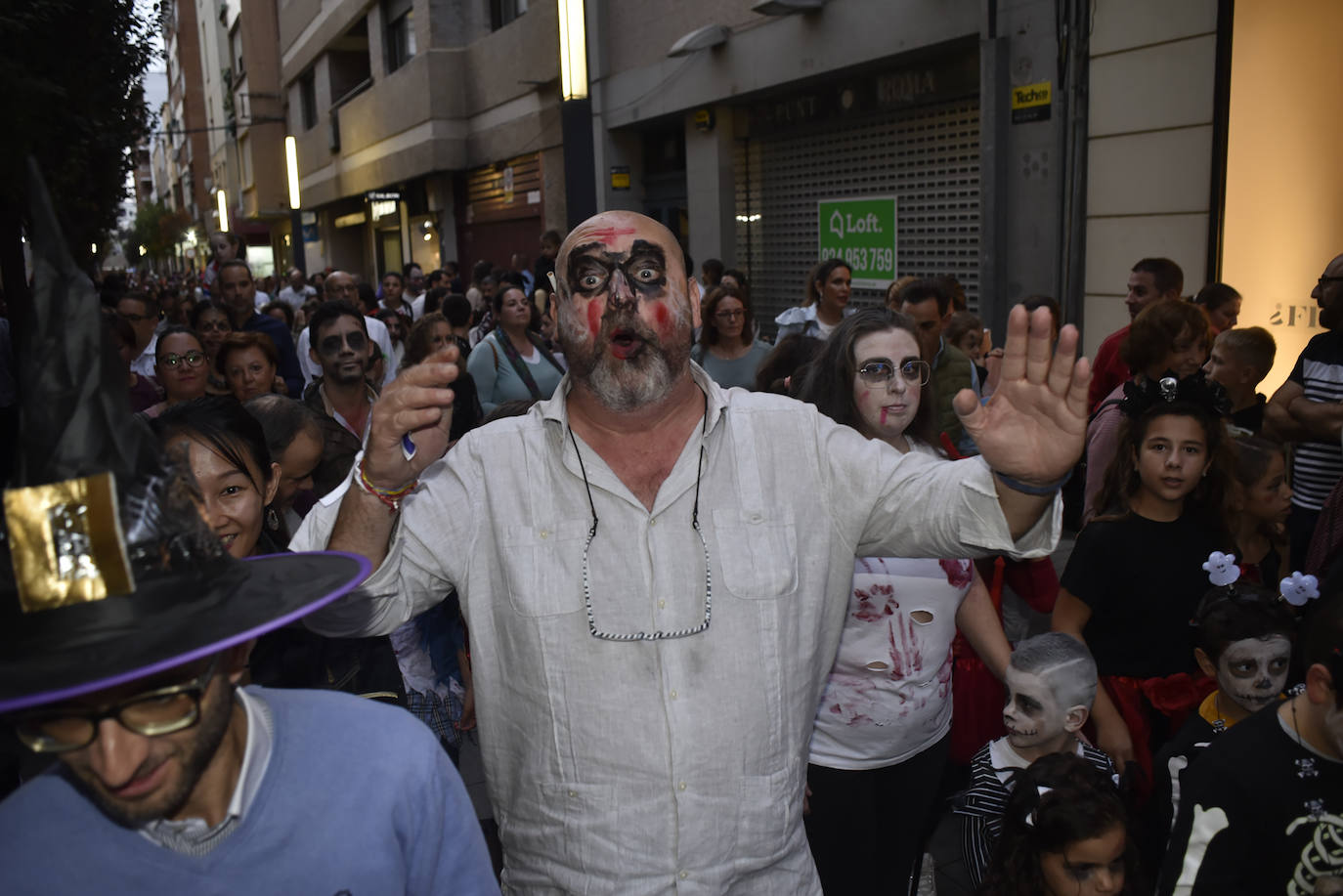 Fotos: El centro de Badajoz, de miedo