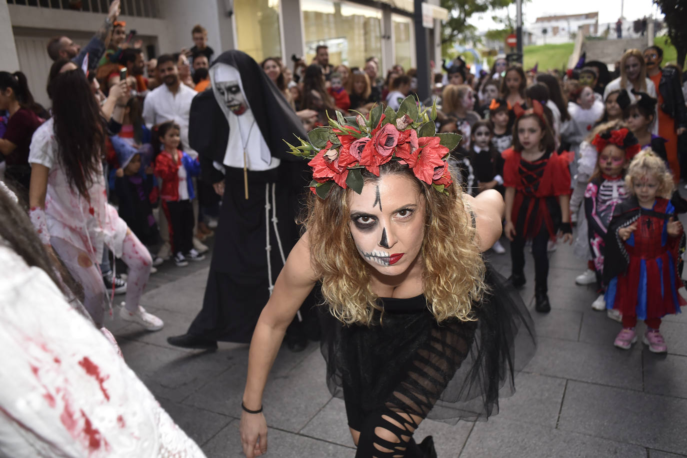 Fotos: El centro de Badajoz, de miedo