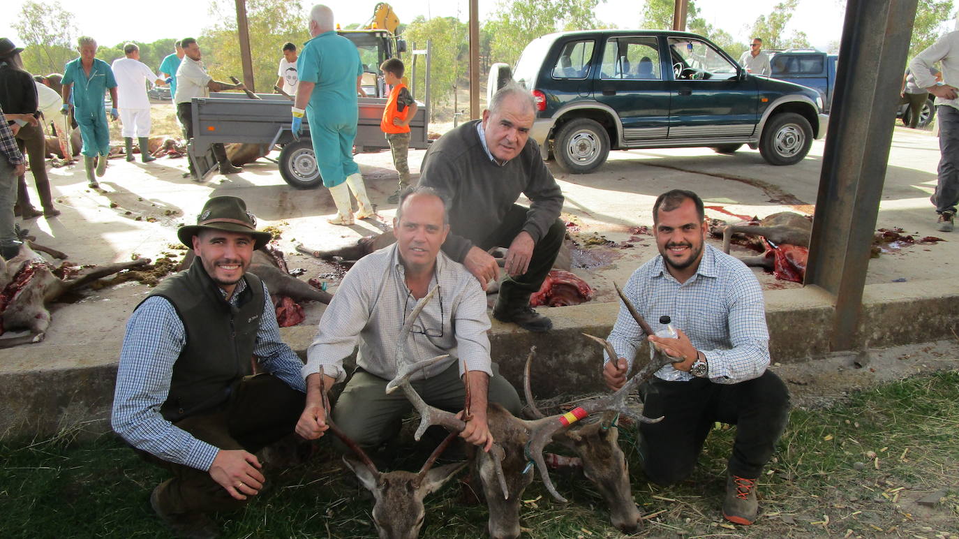 Un puesto de amigos. 