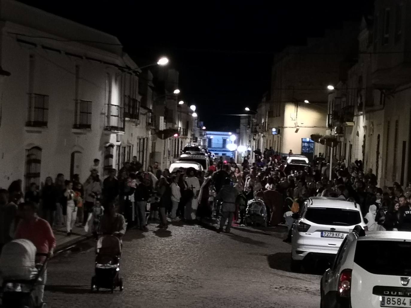 La calle Venero y su entorno acogieron las activiadades de 'Noche de Ánimas' 2022. 