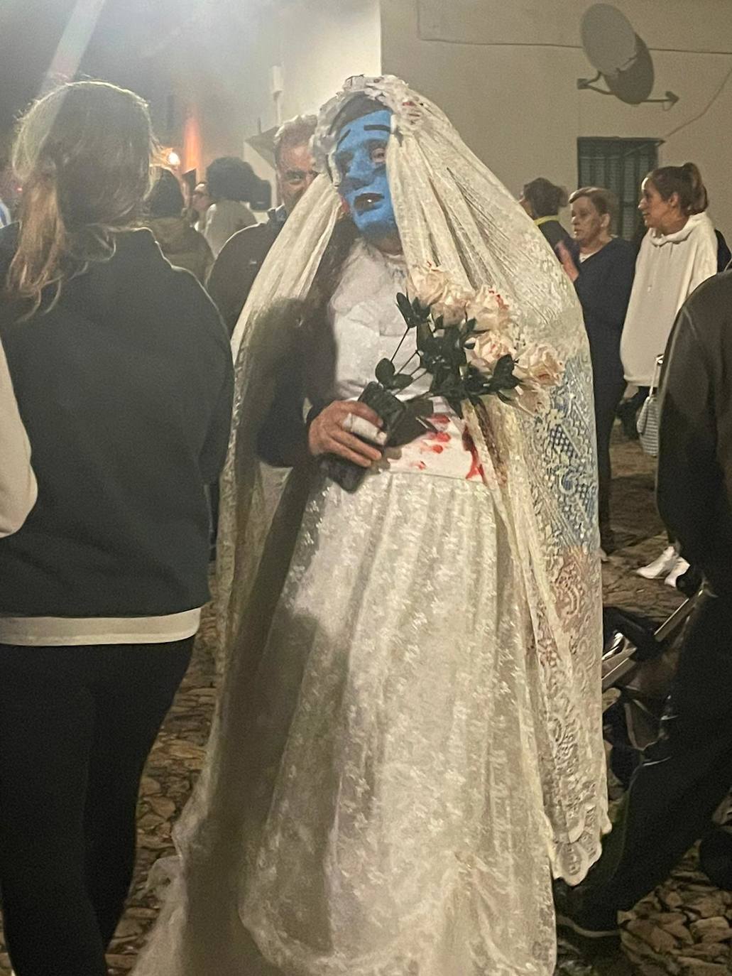 La calle Venero y su entorno acogieron las activiadades de 'Noche de Ánimas' 2022. 