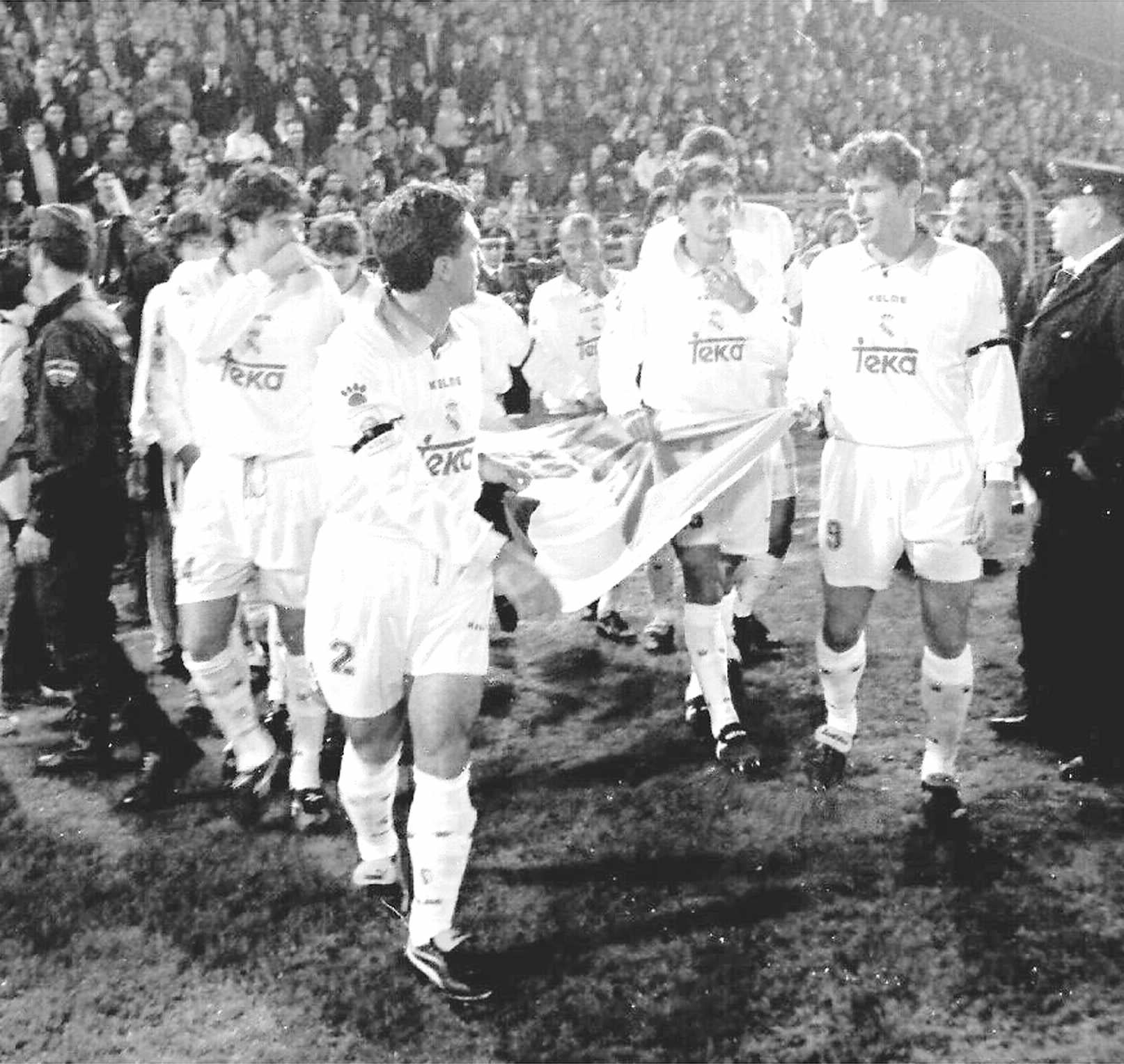 El partido del Real Madrid en el Viejo Vivero. 