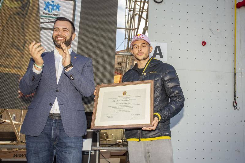 El deportista cacereño Alberto Ginés. 