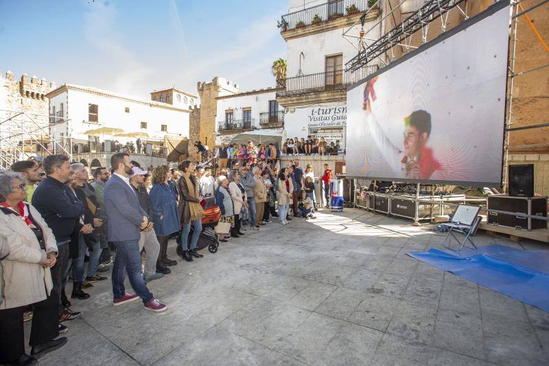 El deportista cacereño Alberto Ginés. 