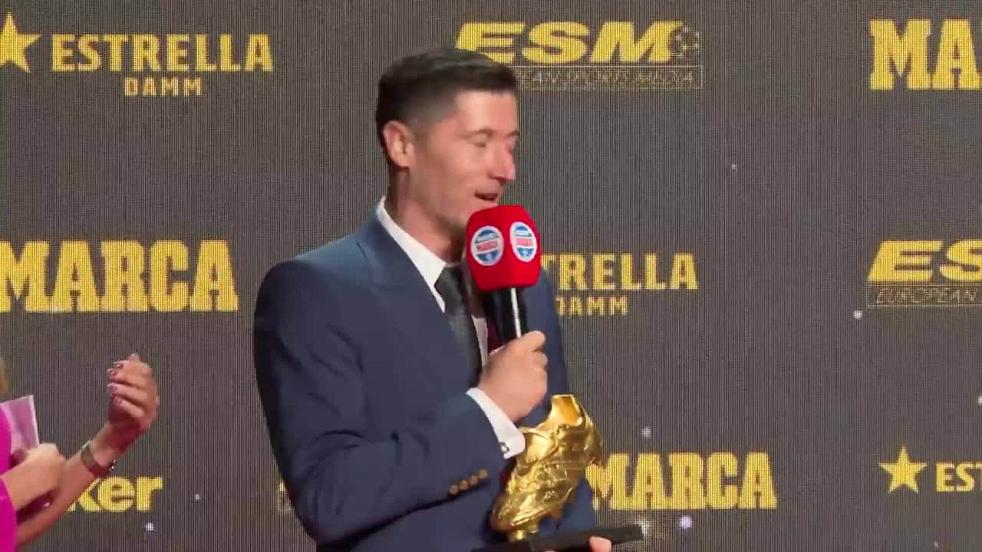 Lewandowski Recibe La Bota De Oro Hoy 