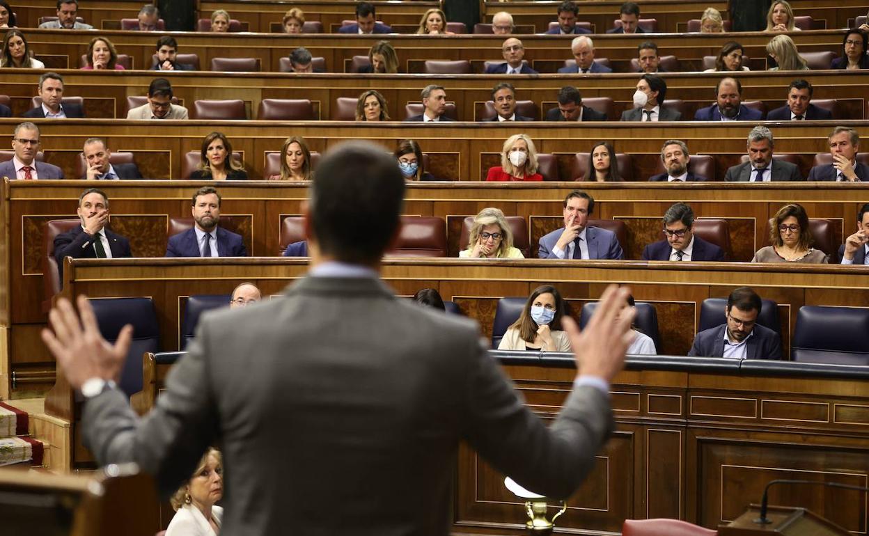 Diputados en el Congreso en una sesión plenaria de la presente legislatura. 