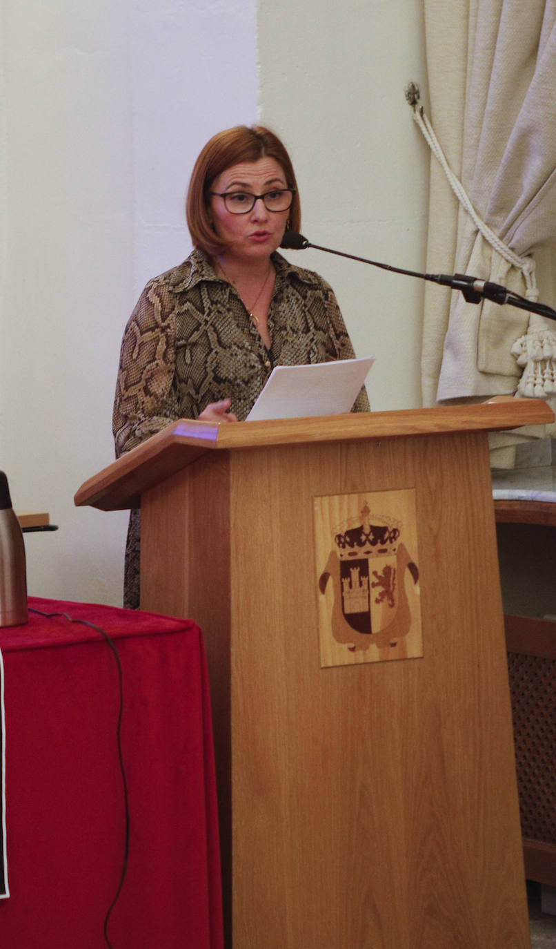 Noemí Benito en las Jornadas Góticas.