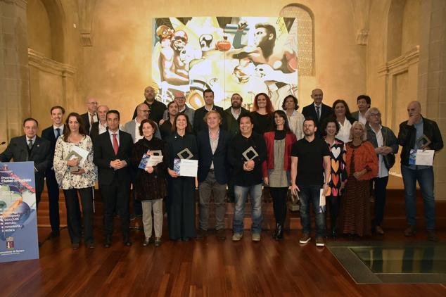 Entrega de los Premios Ciudad de Badajoz. 