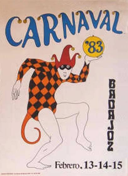 Carteles del Carnaval de Badajoz