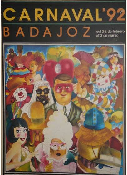 Carteles del Carnaval de Badajoz