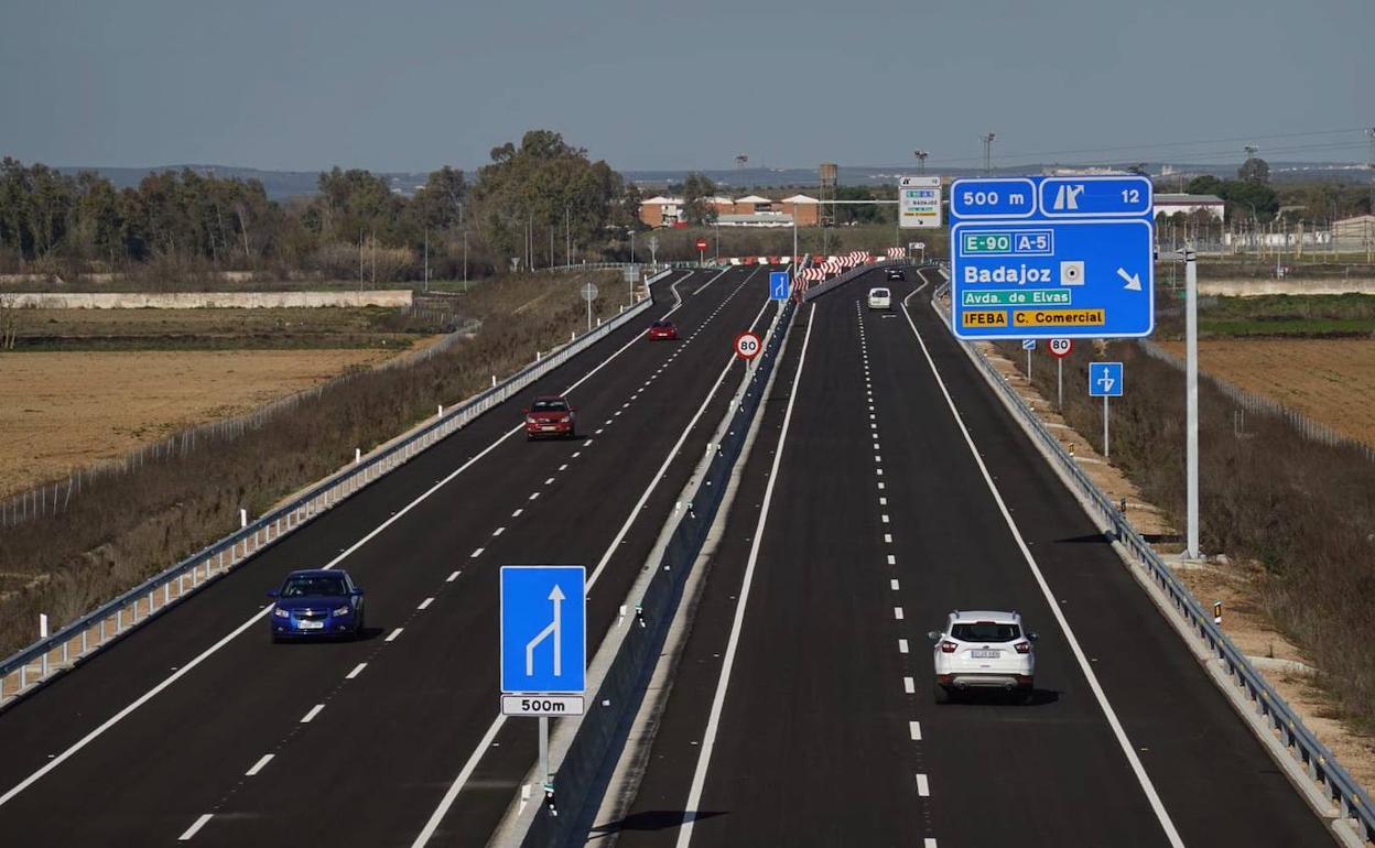 El único tramo de la Ronda Sur que hay actualmente.