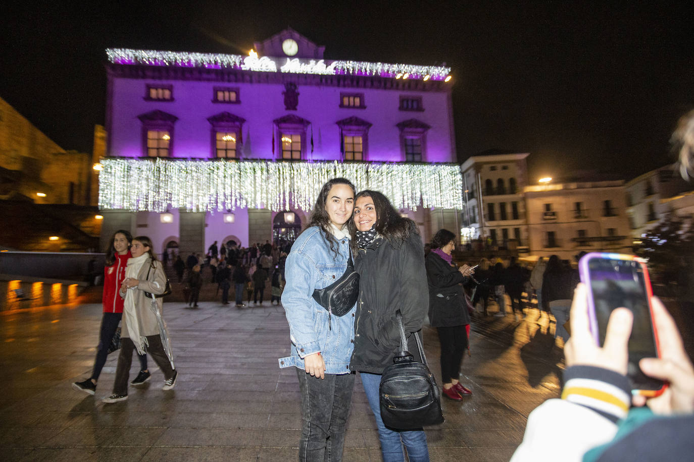 Fotos: Cáceres inaugura 45 días de Navidad