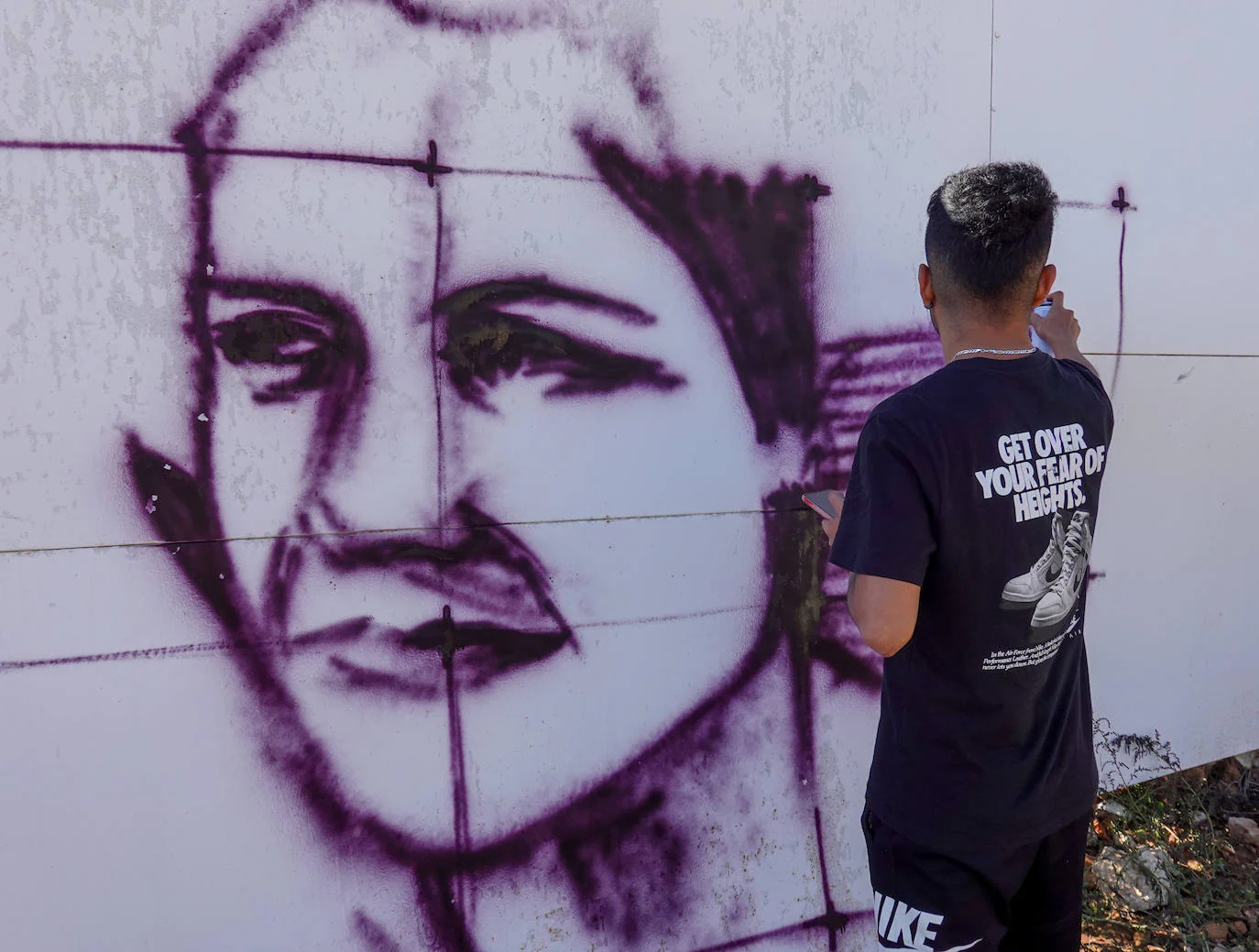 Fotos: Badajoz Pinta decora los murales del Casco Antiguo