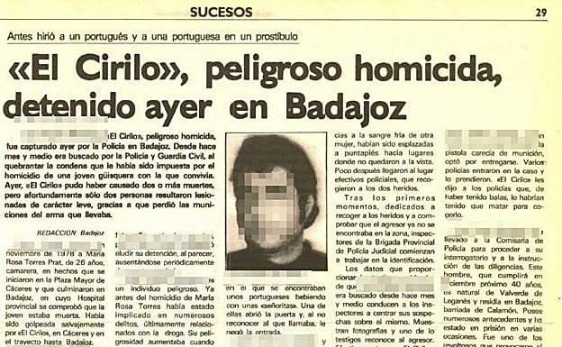 Imagen principal - Una paliza mortal en un Renault 8 que viajó de Cáceres a Badajoz