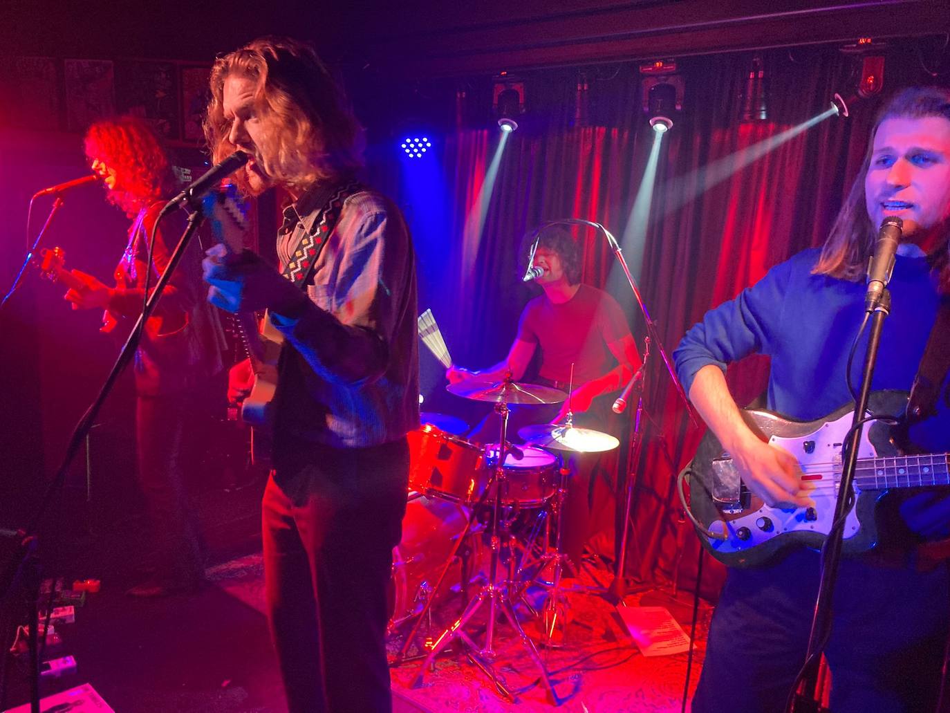 El grupo 'The Tumbles' actuó el jueves en Boogaloo.