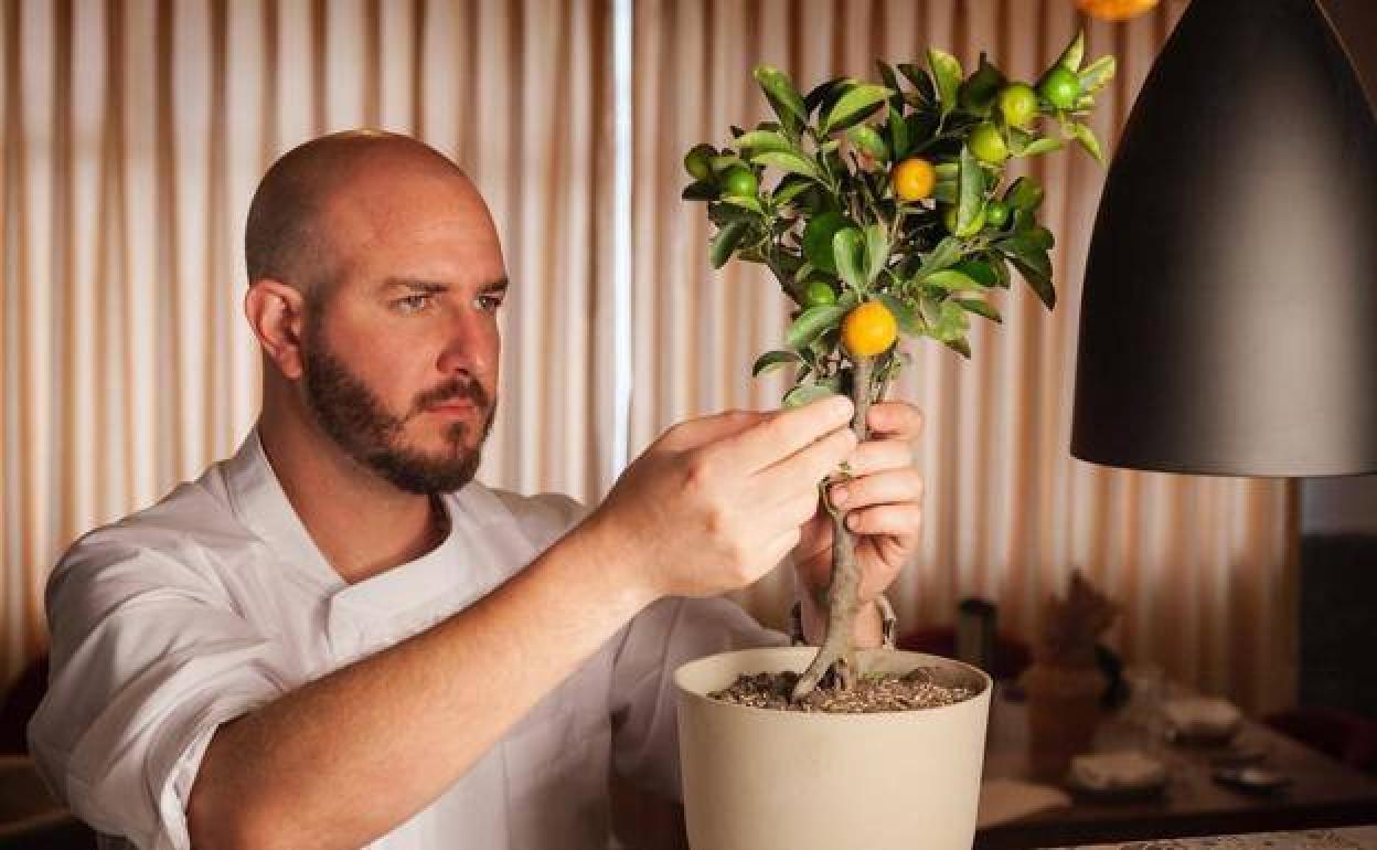 El cocinero Juan Sebastián Pérez.