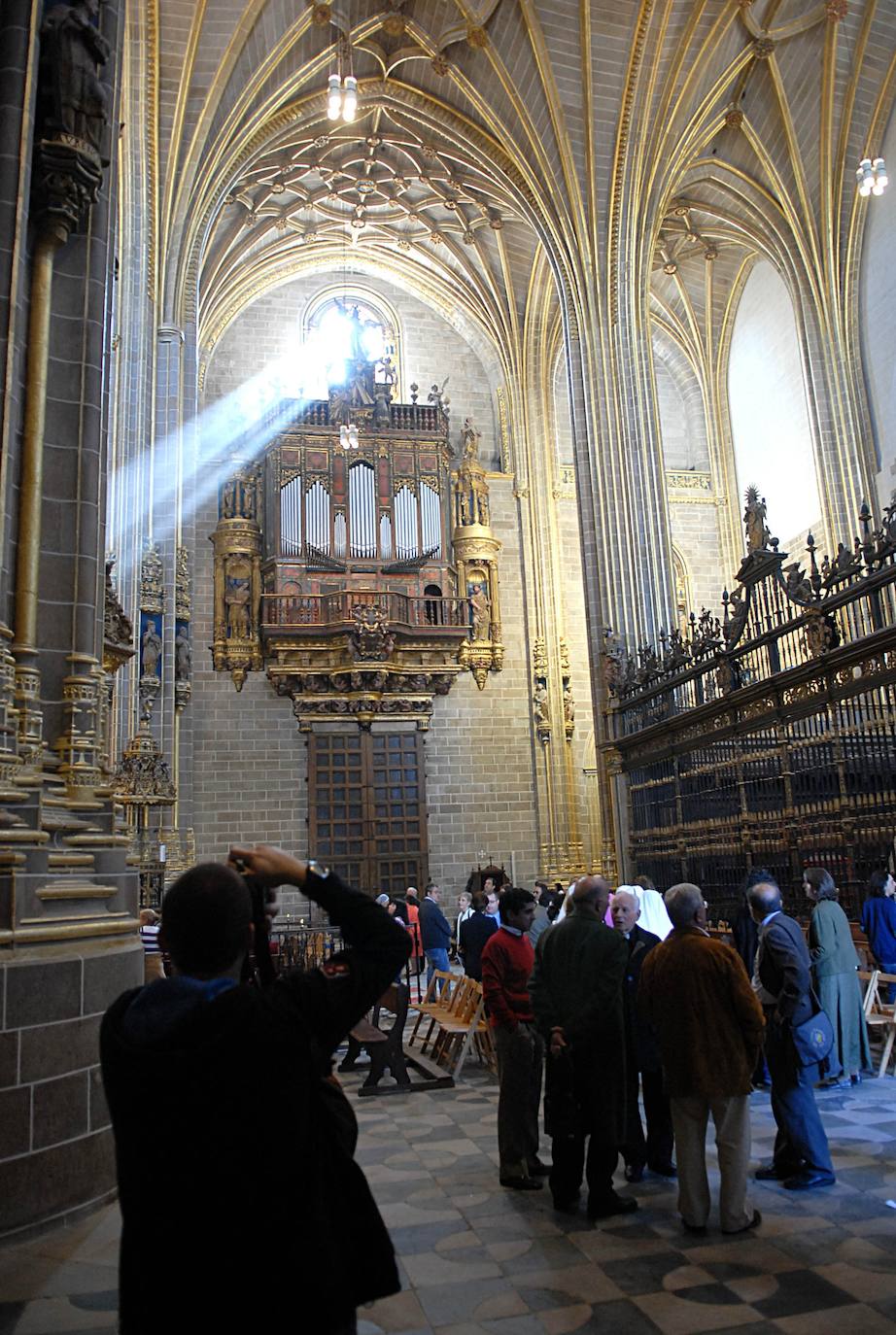 Imagen actual del mismo sitio, apreciándose mejor el órgano.