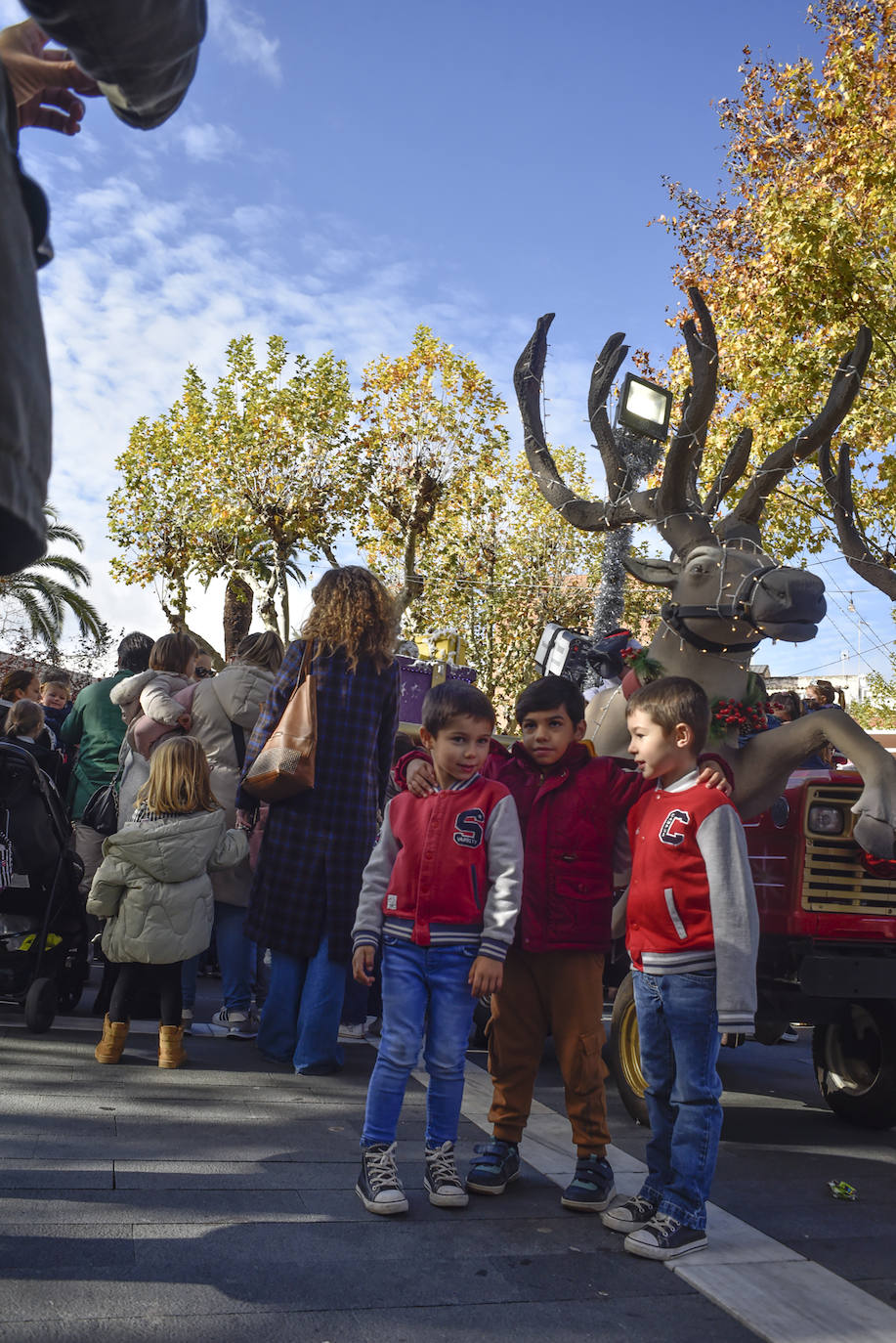 Fotos: Papá Noel llega a Badajoz para competir con los Reyes Magos