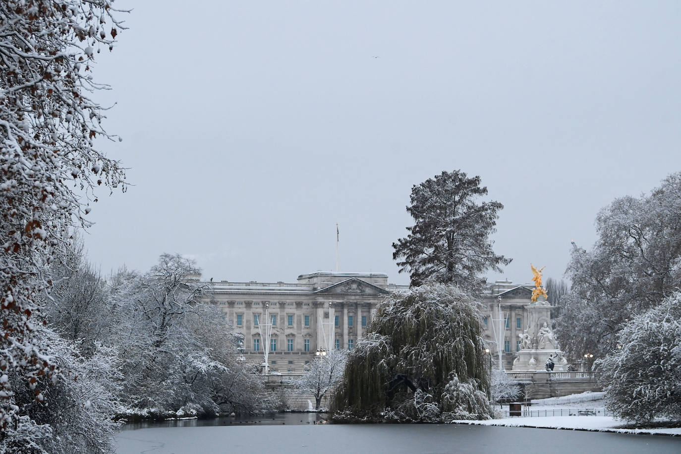 Fotos: Espectacular nevada en Londres