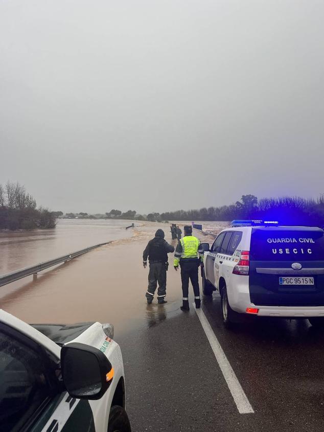 Fotos: Incidencias por la lluvia en Extremadura