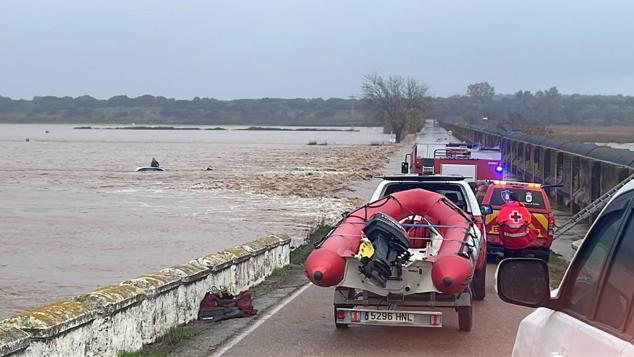 Fotos: Incidencias por la lluvia en Extremadura