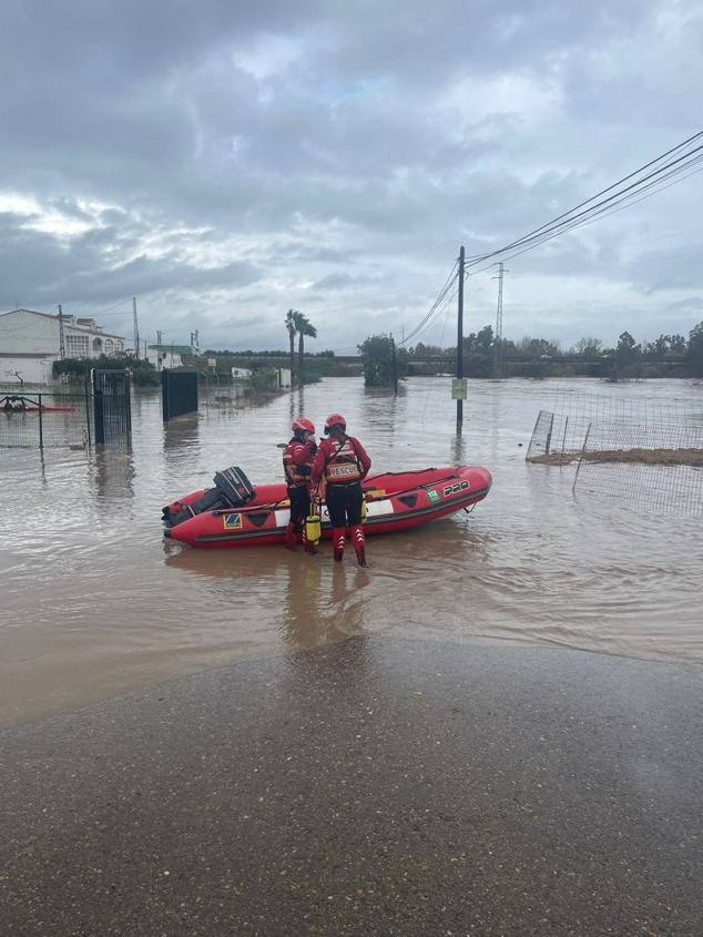 Fotos: Incidencias por la lluvia en Extremadura