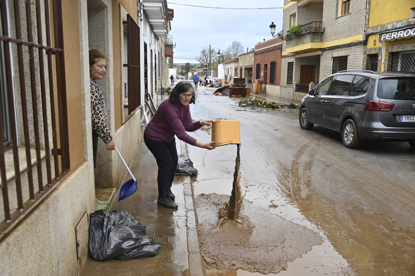 Fotos: Así ha quedado La Roca de la Sierra tras las inundaciones