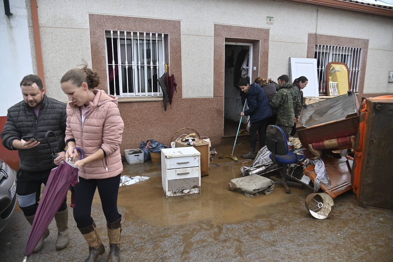 Fotos: Así ha quedado La Roca de la Sierra tras las inundaciones