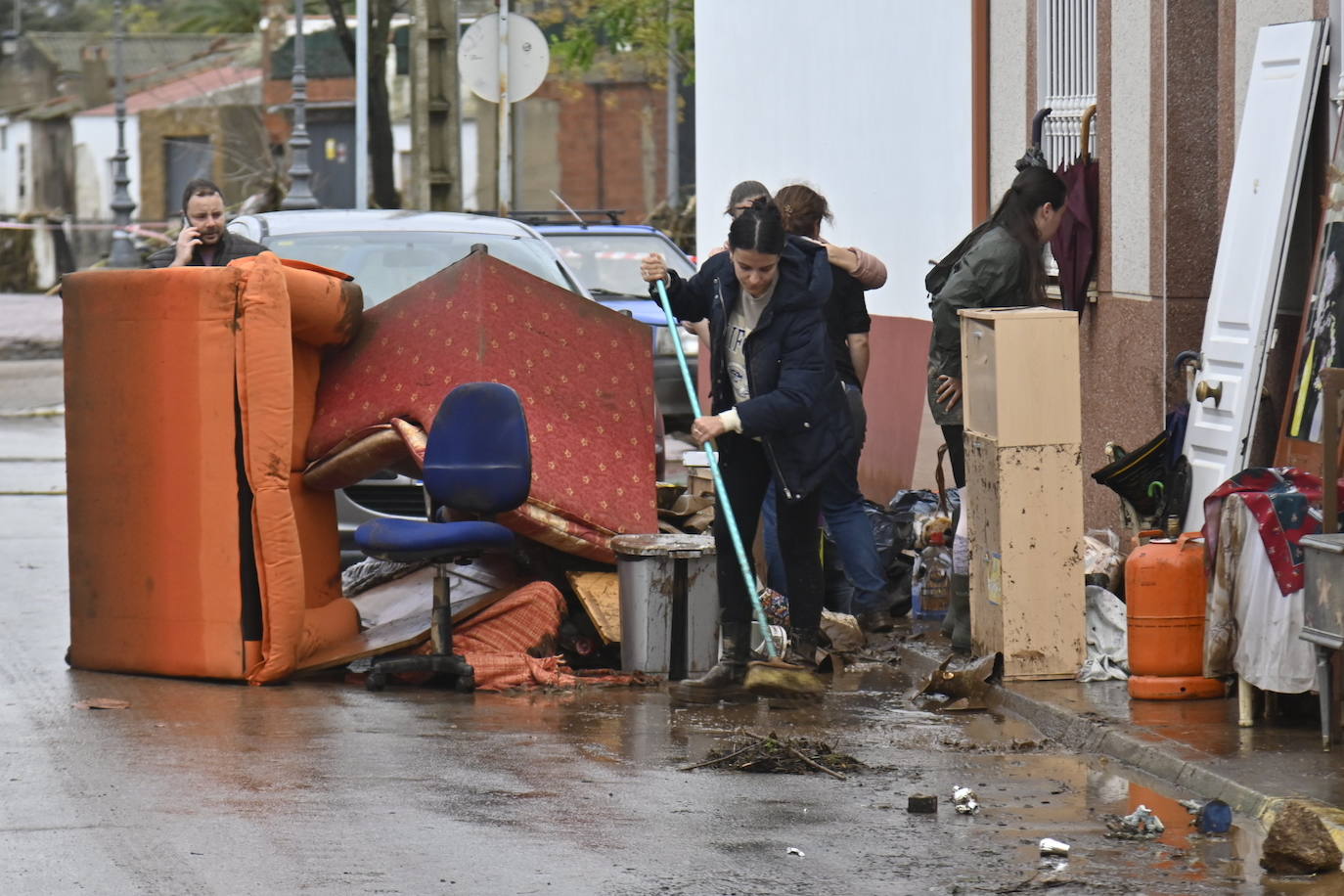 Fotos: Así ha quedado La Roca de la Sierra tras las inundaciones