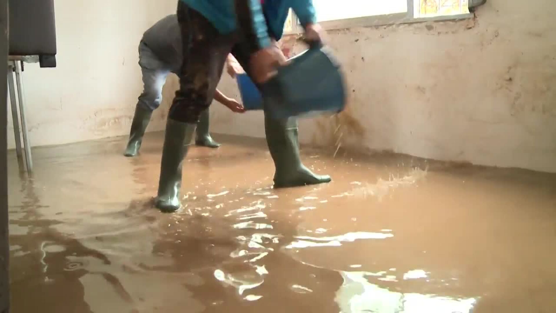 Badajoz y sus pedanías afectados por la intensa lluvia