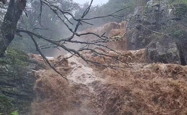 Efectos del temporal en distintos puntos del a comarca de La Siberia. 