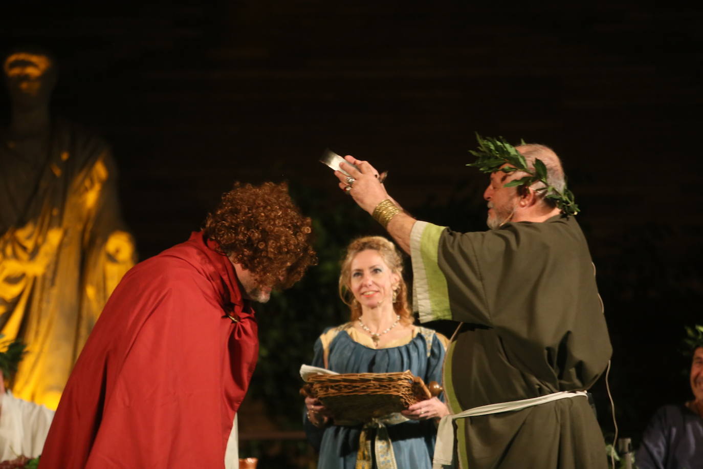 Fotos: El Museo Nacional de Arte Romano recrea los festejos de Saturnalia