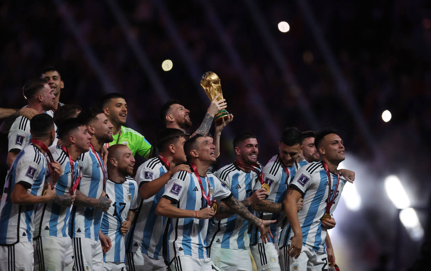 Fotos: Las mejores imágenes de la final del Mundial de Qatar entre Argentina y Francia