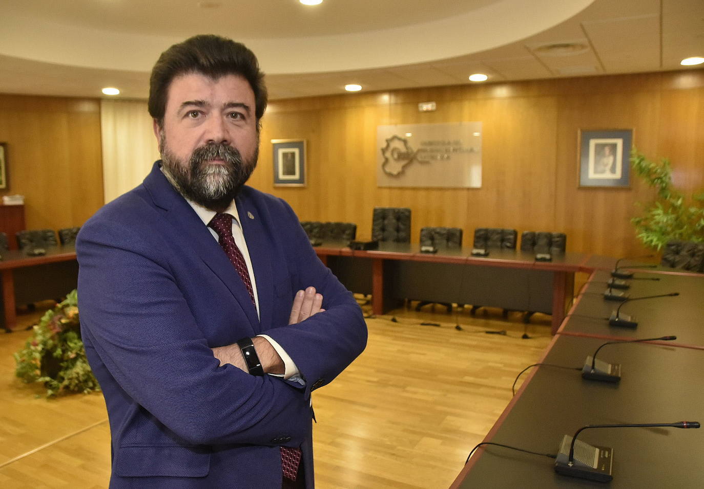 Javier Peinado, presidente de Coeba. 