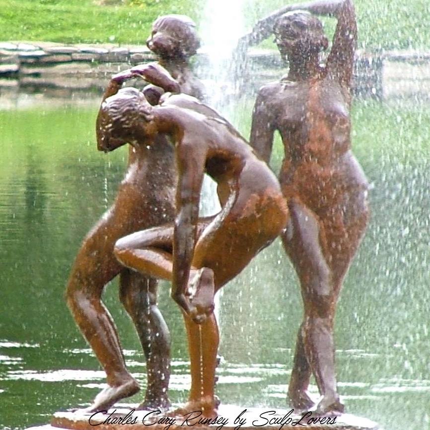 Su ‘Fuente de las Tres Gracias’ está en la ciudad en la que nació, en Búfalo.