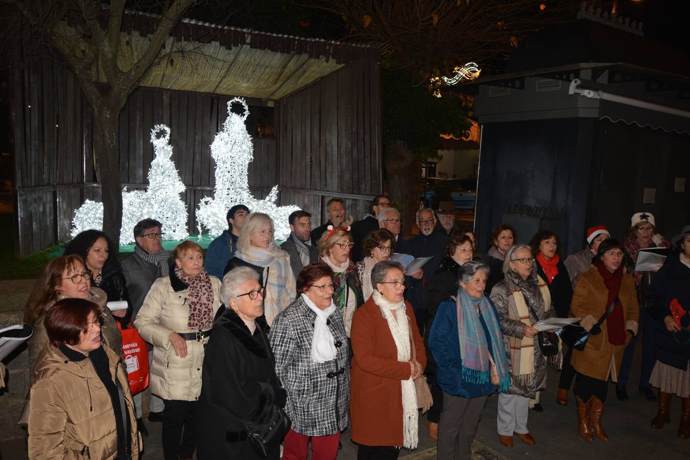 Fotos: Luces y música por Navidad en Fregenal
