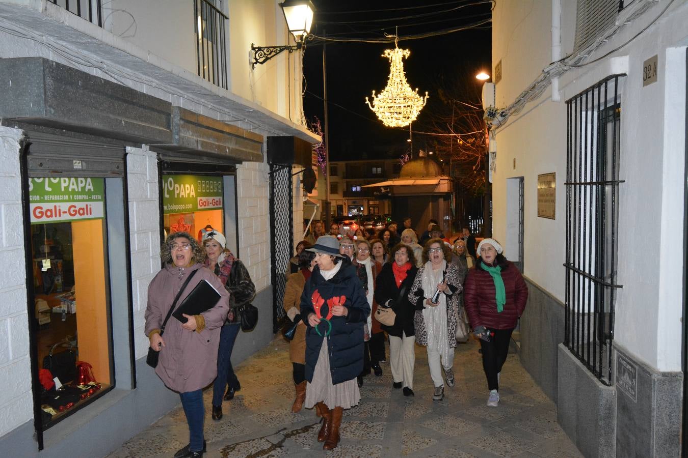 Fotos: Luces y música por Navidad en Fregenal