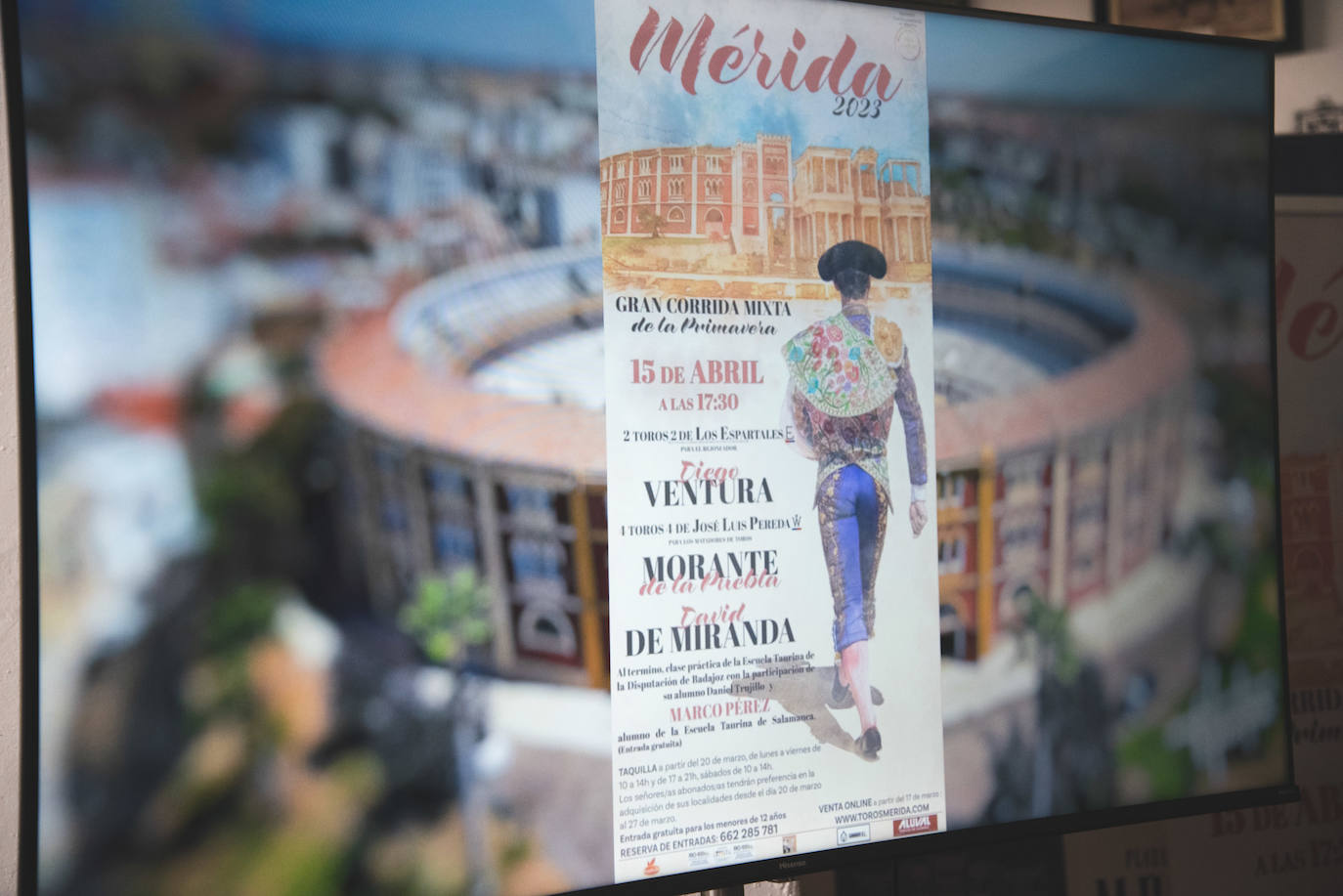 El diseño del cartel anunciador es obra de Justine Messina