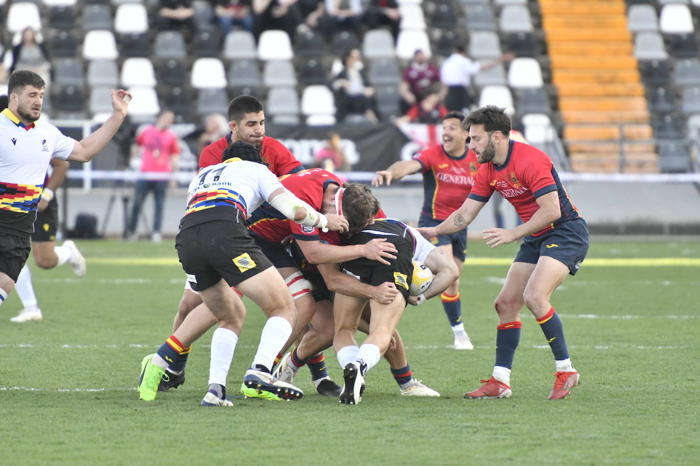 Unas 5.300 presencian en Badajoz la Europe Championship de rugby