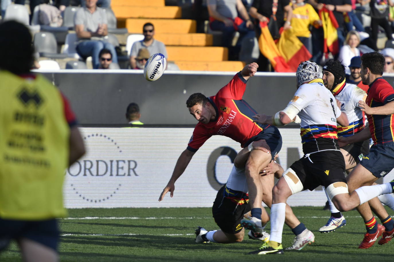 Unas 5.300 presencian en Badajoz la Europe Championship de rugby