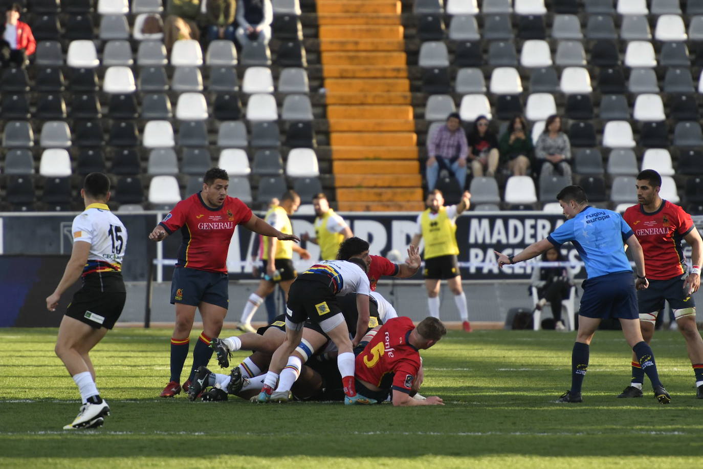 Unas 5.300 presencian en Badajoz la Europe Championship de rugby