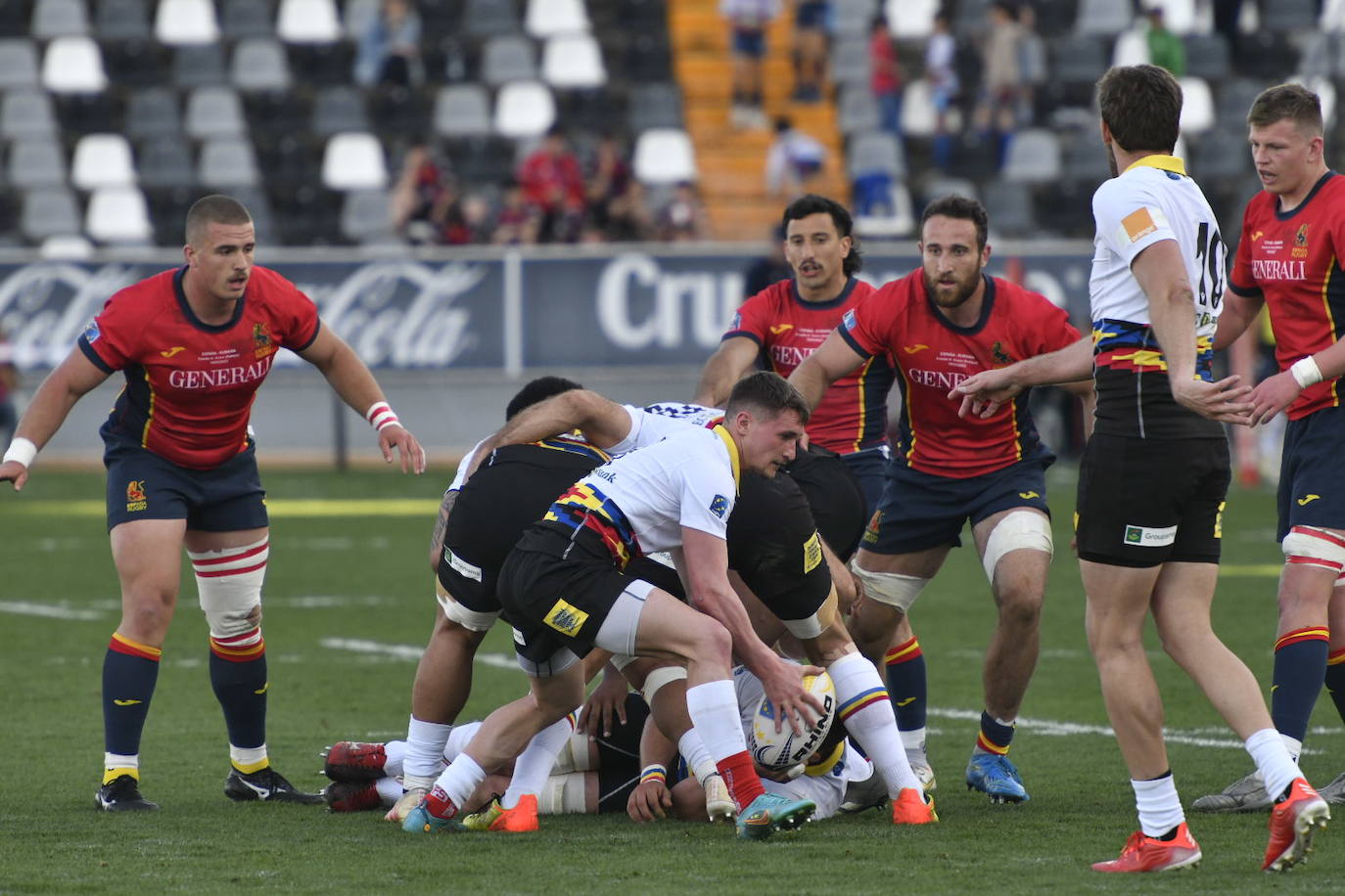 Unas 5.300 presencian en Badajoz la Europe Championship de rugby