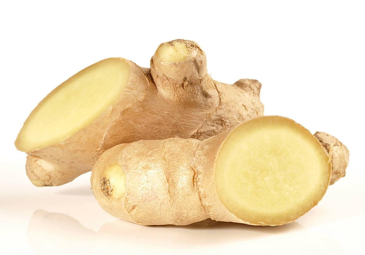 Jengibre, uno de los alimentos recomendados para mejorar la salud.