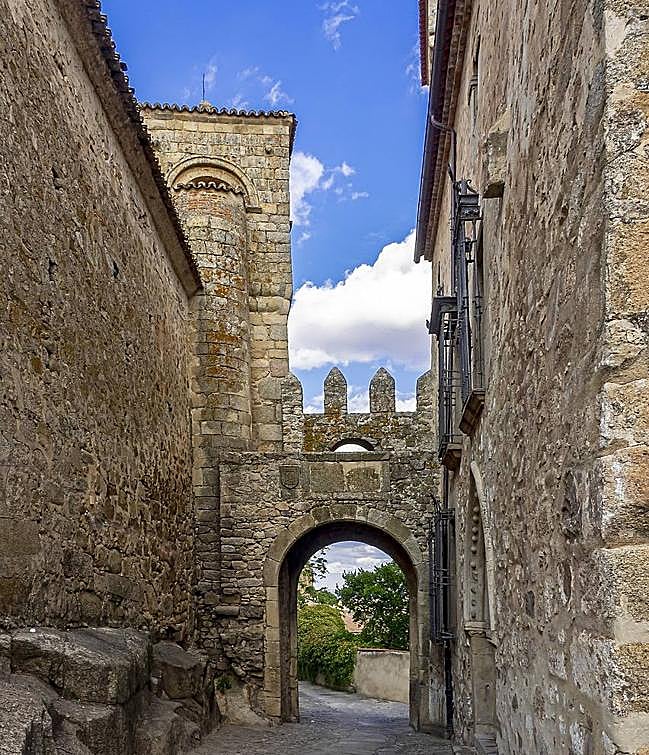 Interior de la fortaleza.