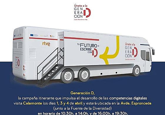 La campaña itinerante 'Generación D' visita Calamonte