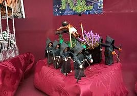 Procesiones en Cáceres con figuras de Playmobil