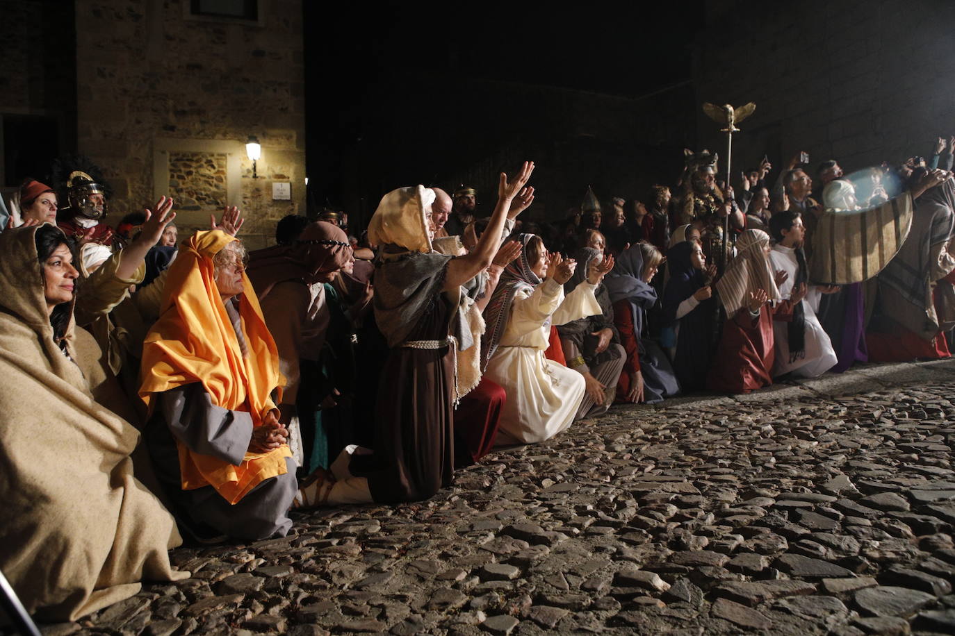 La Pasión Viviente de Cáceres, en imágenes