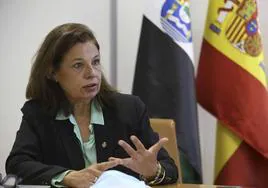 Pilar Blanco-Morales, vicepresidenta primera y consejera de Hacienda y Administración Pública de la Junta.