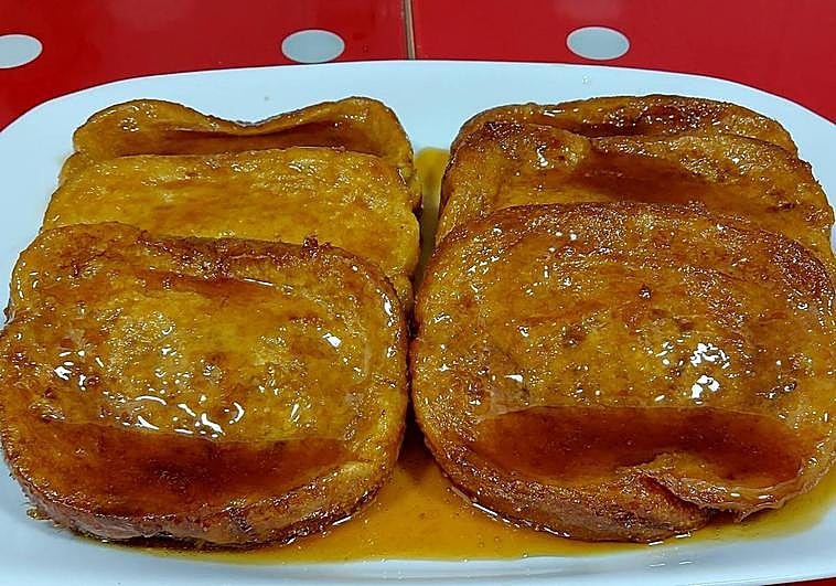 Receta de torrijas de vino sevillanas