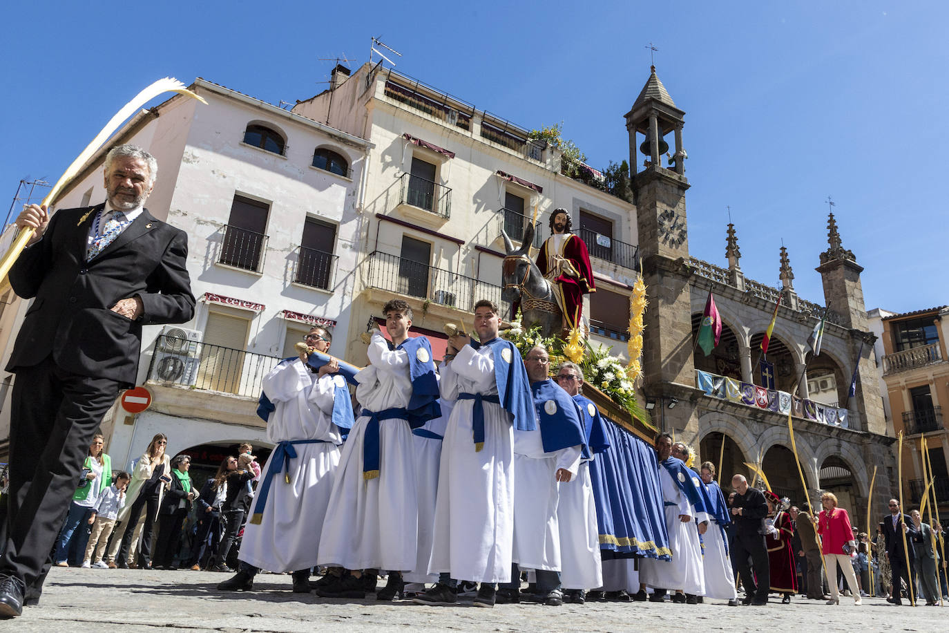 La Borriquita de Plasencia, en imágenes